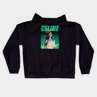 Celine dion***original retro Kids Hoodie